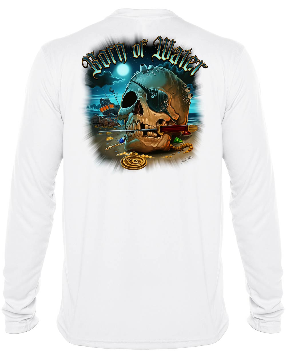 Pirate Skull UV Shirt