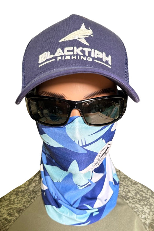 Light Blue BlacktipH Performance Face Shield