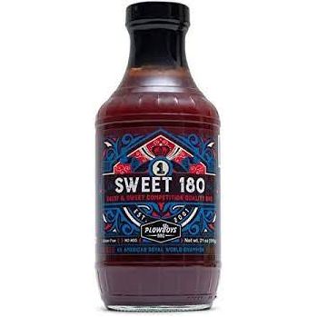 Plowboys BBQ Sweet 180 BBQ Sauce 16 oz.