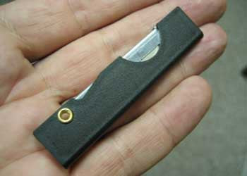 Pocket Straight Razor Survival Tool ~