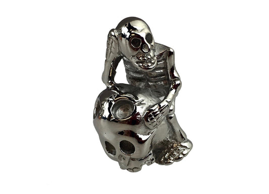 Ponderer Stainless Steel Figurine ~