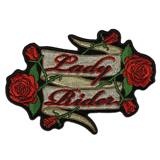 Hot Leathers PPA3680 Lady Rider Roses 5" x 4" Patch