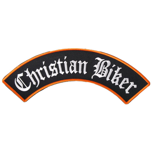 Hot Leathers Christian Biker Rocker 10" x 2" Patch