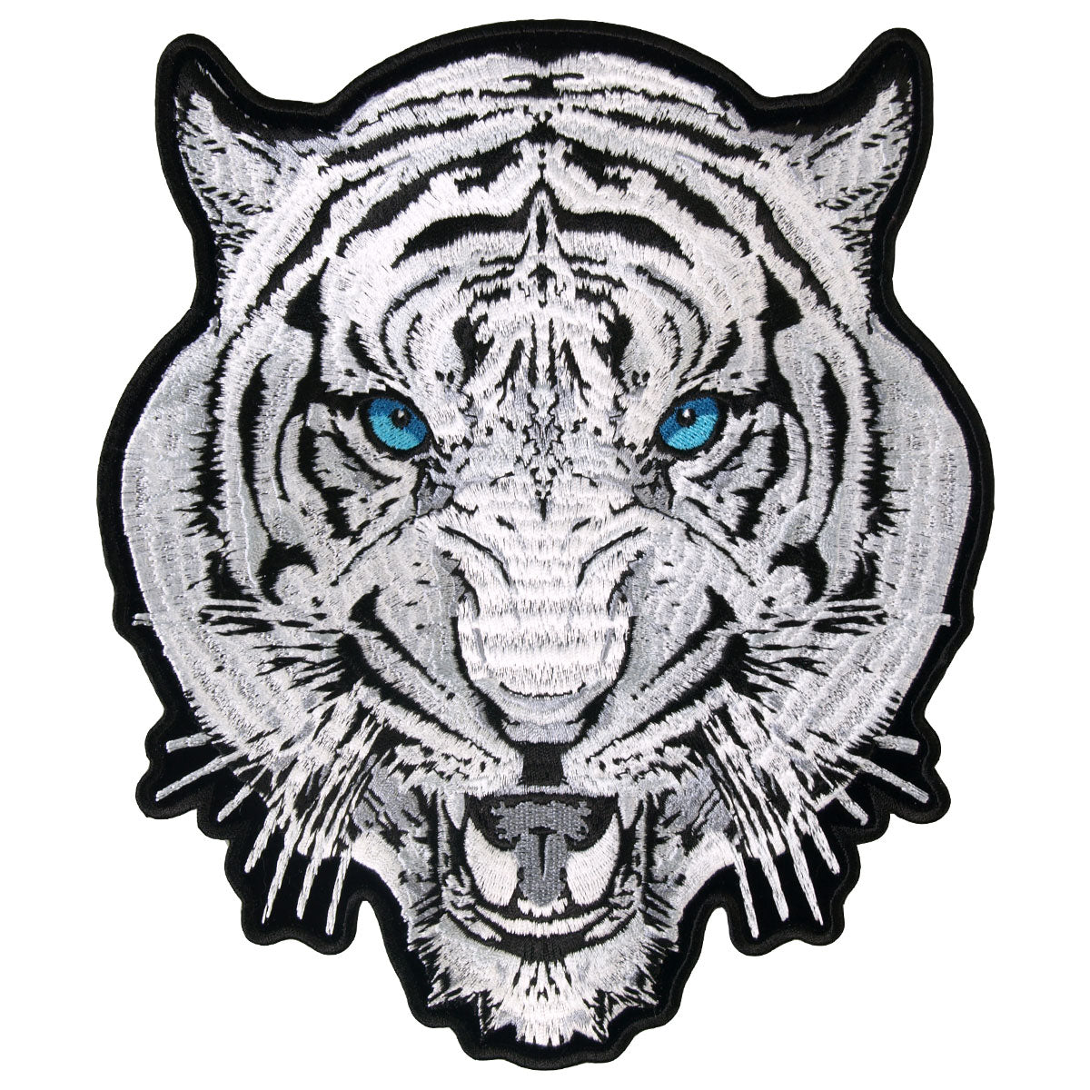 Hot Leathers PPA6917 White Tiger 8" x 9" Patch