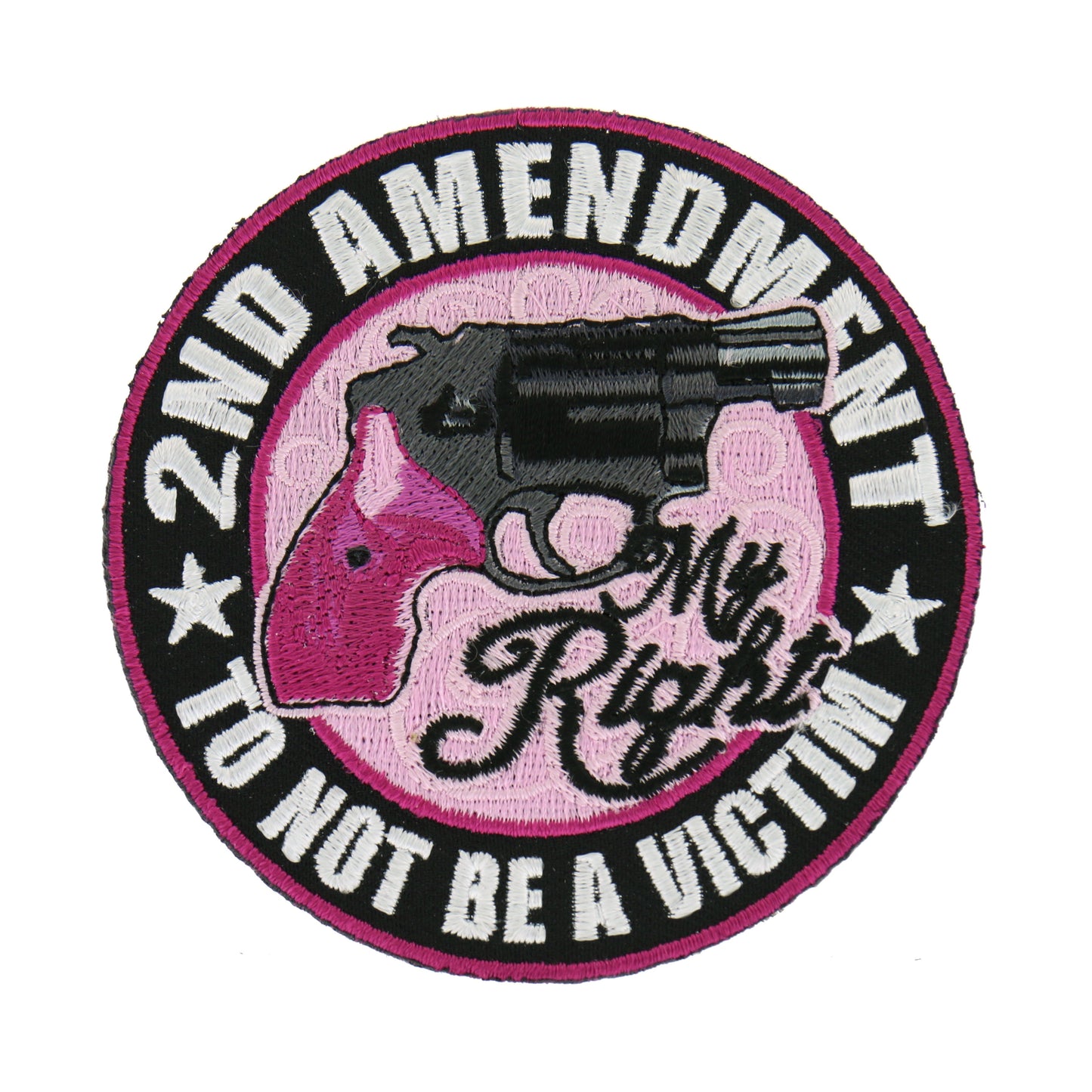 Hot Leathers PPA7050 Ladies 2nd Amendment 3.5" x3.5" Patch