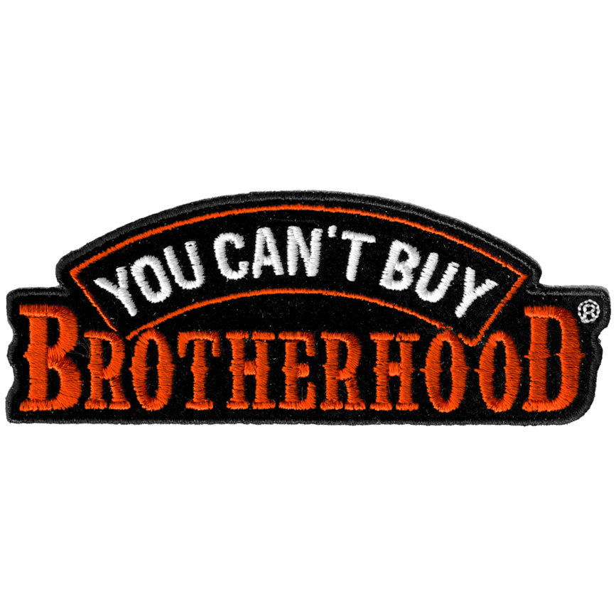 Hot Leathers PPA7788 You Can't Buy Brotherhood 12" x 5" Patch