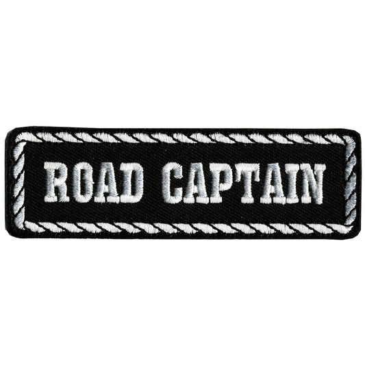 Hot Leathers Road Captain 4" x 1" Patch