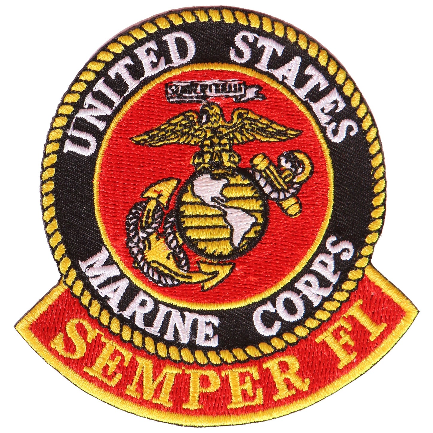 Hot Leathers USMC Semper Fi Military es 3" x 3" Patch