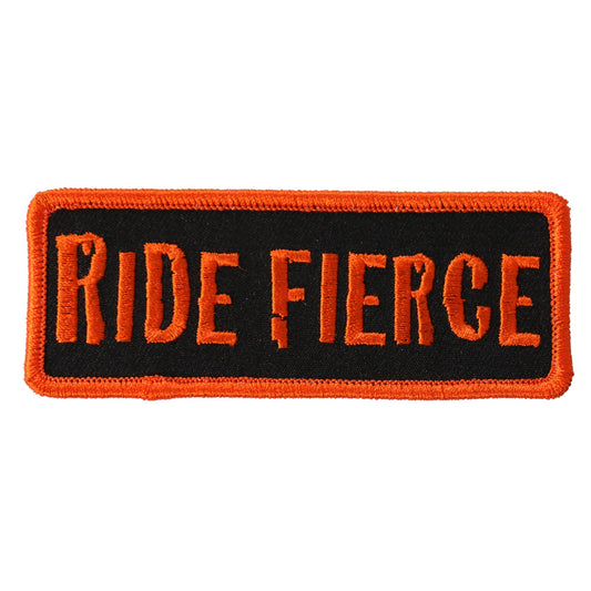 Hot Leathers Ride Fierce 4"x2" Patch