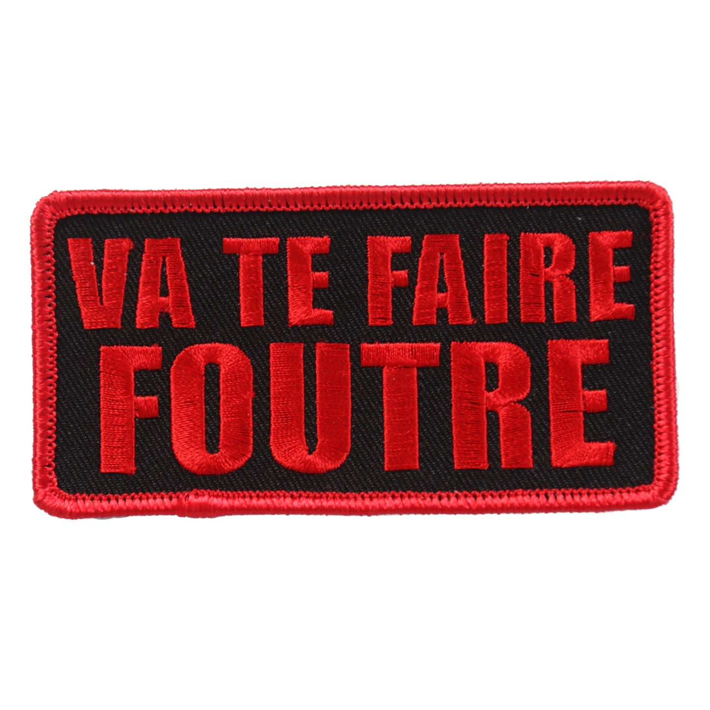 Hot Leathers Va Te Faire Foutre 4"x2" Patch