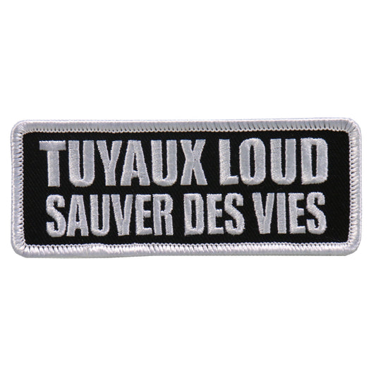 Hot Leathers Tuyaux Loud Sauver Des 4"x2" Patch