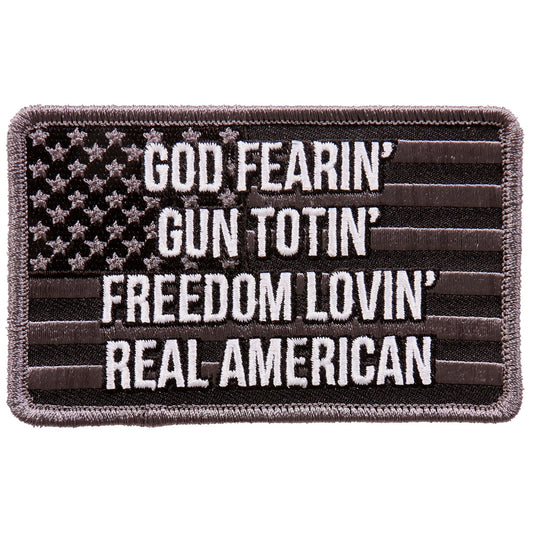 Hot Leathers PPL9724 God Fearin Gun Totin 4"x3" Patch