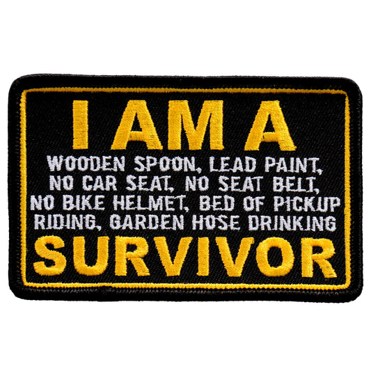 Hot Leathers PPL9746 4 Inch I Am a Survivor Patch