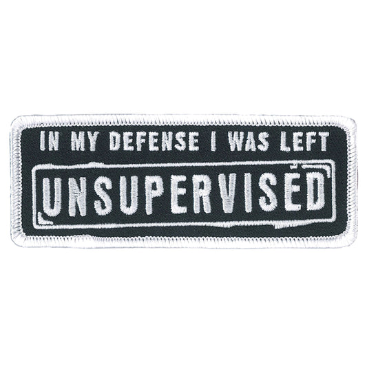 Hot Leathers PPL9806 Unsupervised 4"x 2" Patch