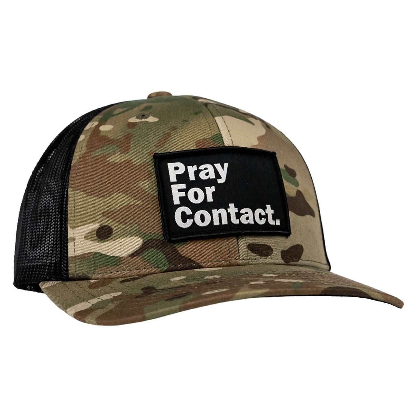 PRAY FOR CONTACT Patch Snapback