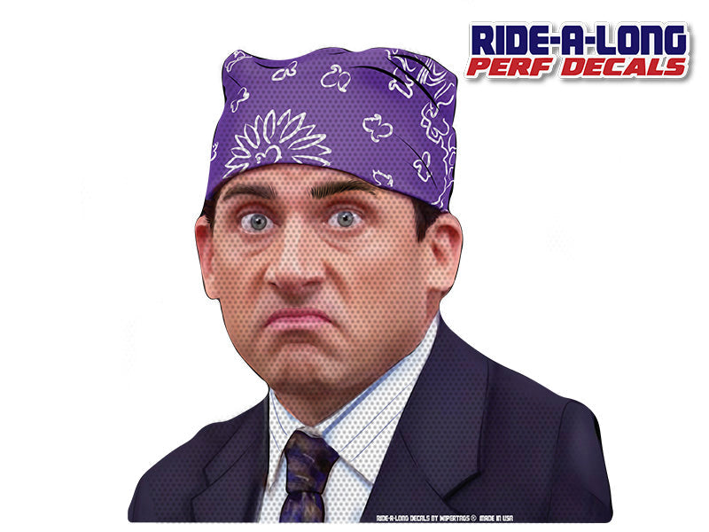 Prison Mike *RIDE A LONG* Perforated Decal