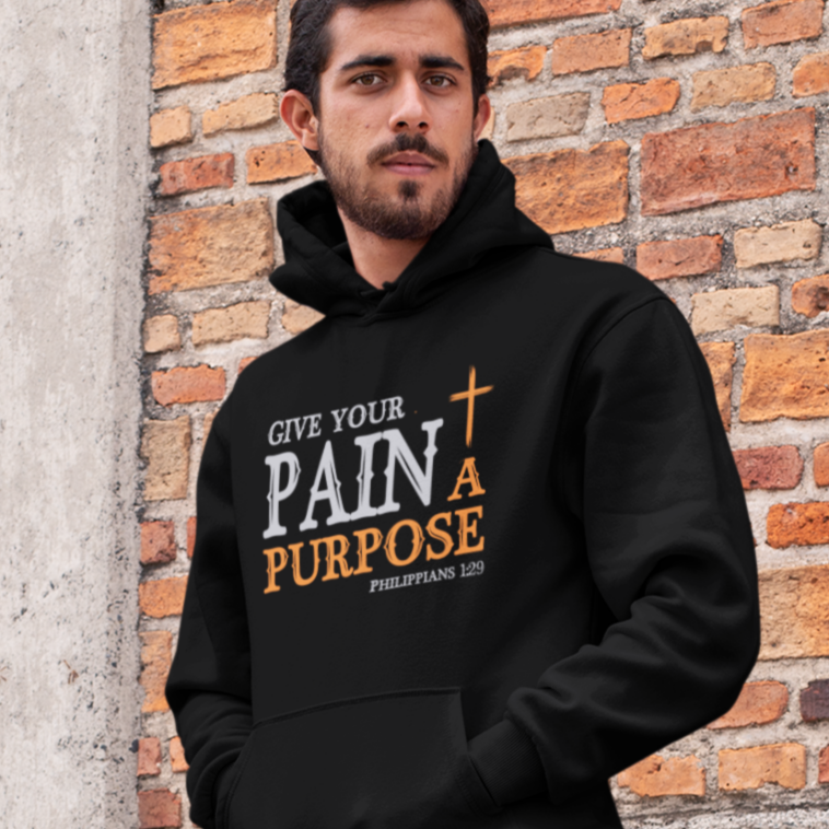 Recovery Hoodie | Inspiring Sobriety | Give Your Pain a Purpose