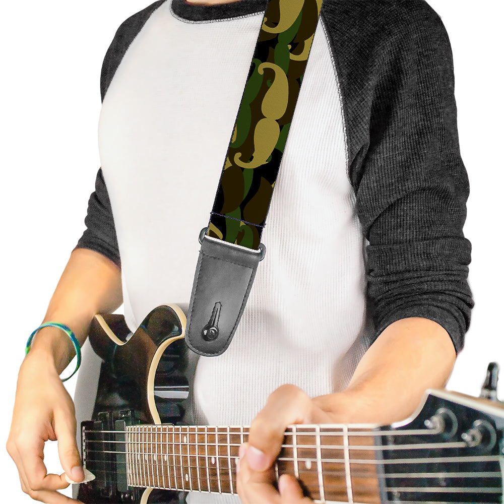 Guitar Strap - Camo'stache