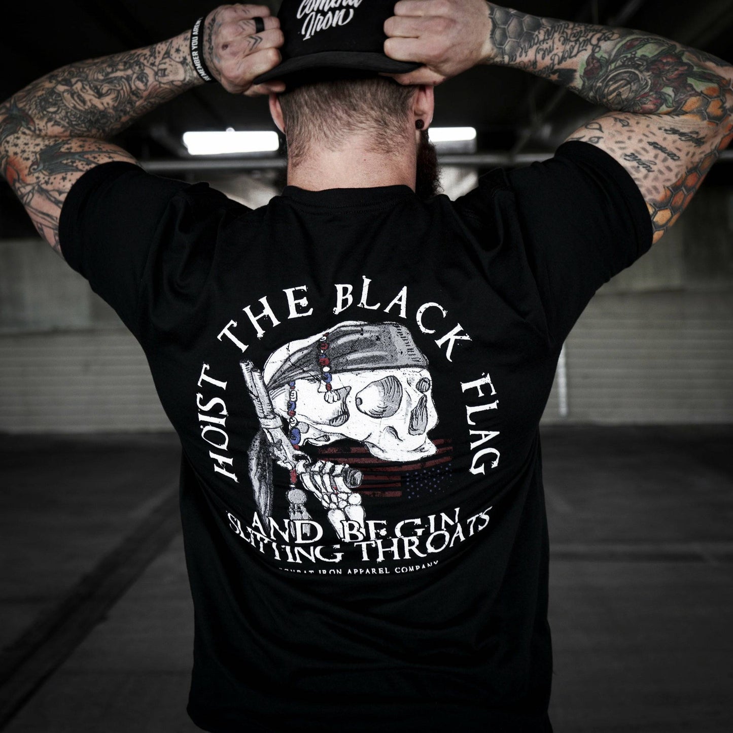 Hoist The Black Flag And Begin Slitting Throats Men's T-Shirt