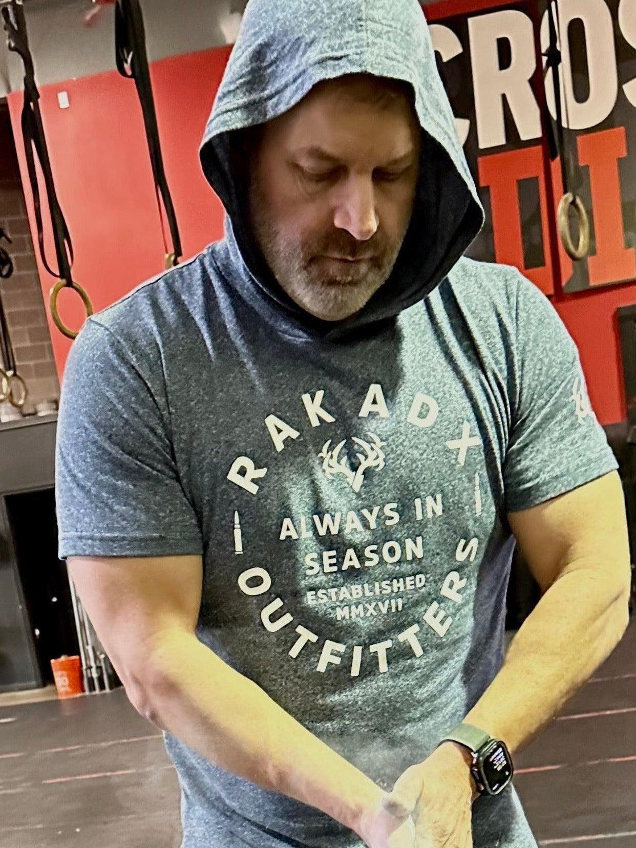 RakAdx Co Fitness Hoodie Tee