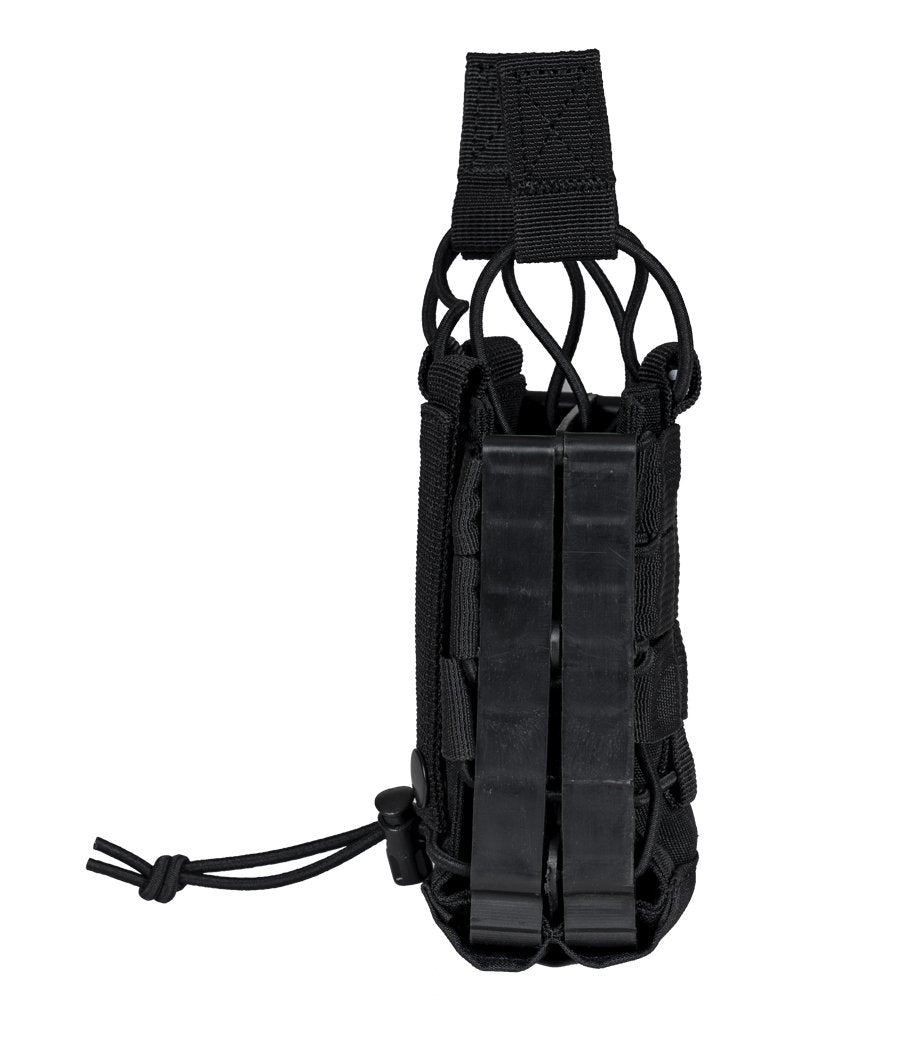 Rapid Access Double AR .223/5.56 & 7.62 Open Top Molle Mag Pouch -