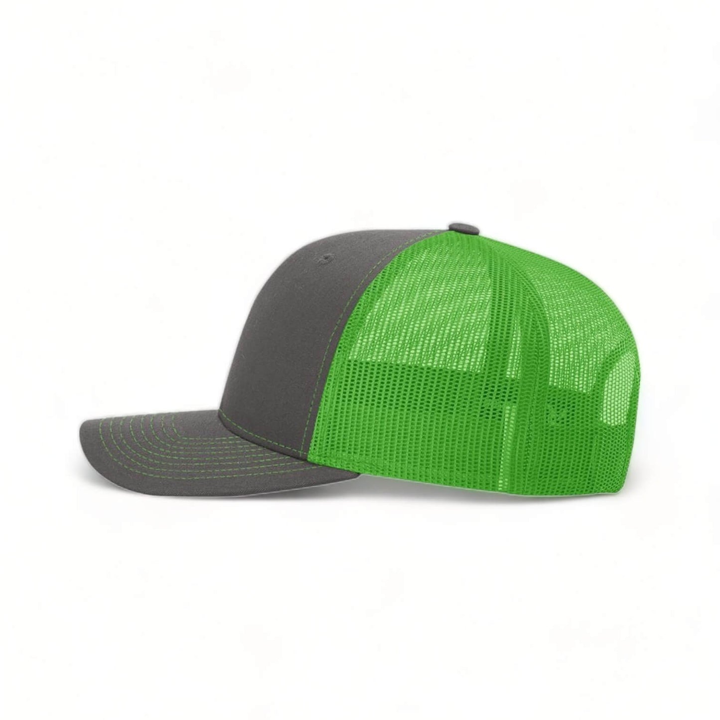 Real Man Green Mesh Snapback Trucker Hat