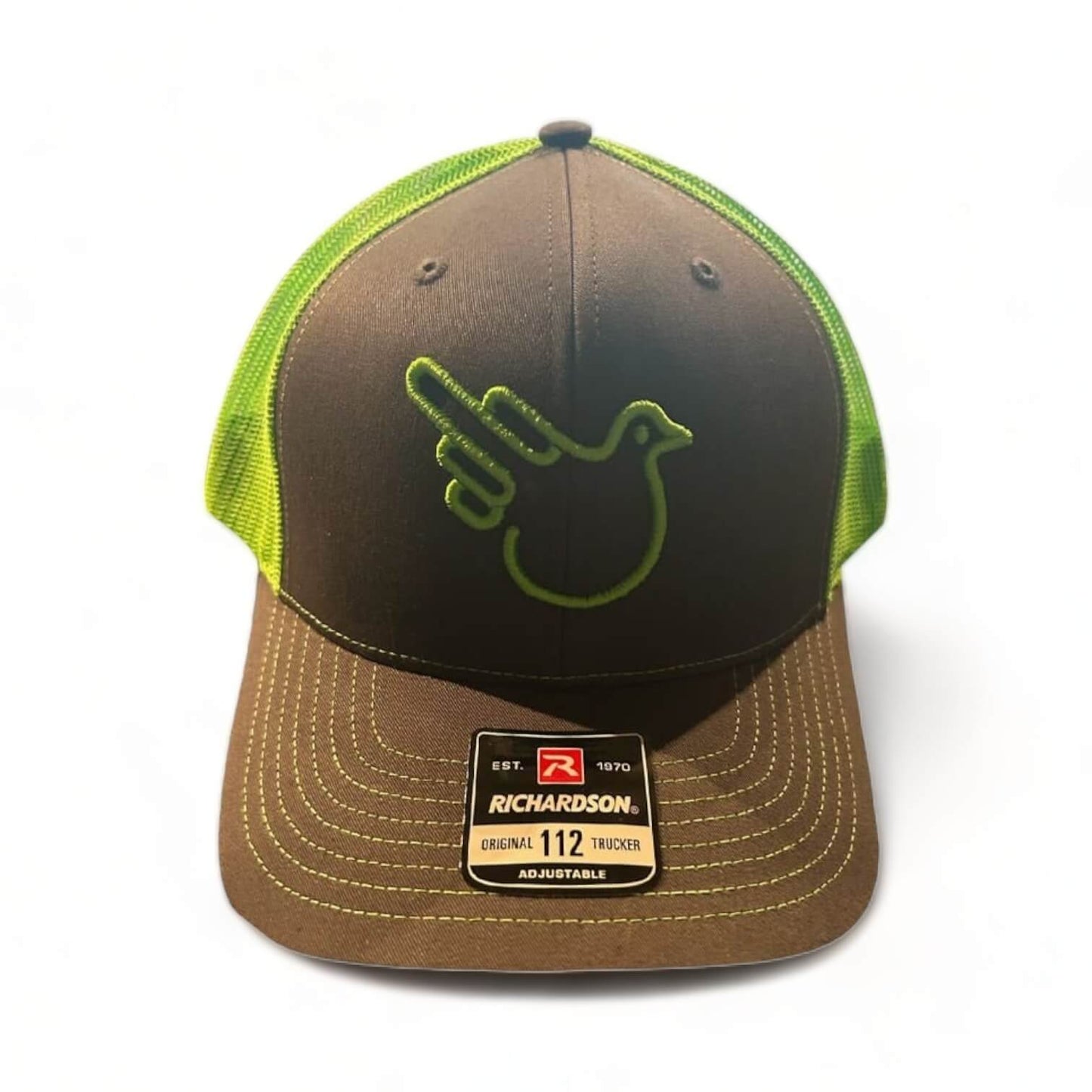 Real Man Green Mesh Snapback Trucker Hat