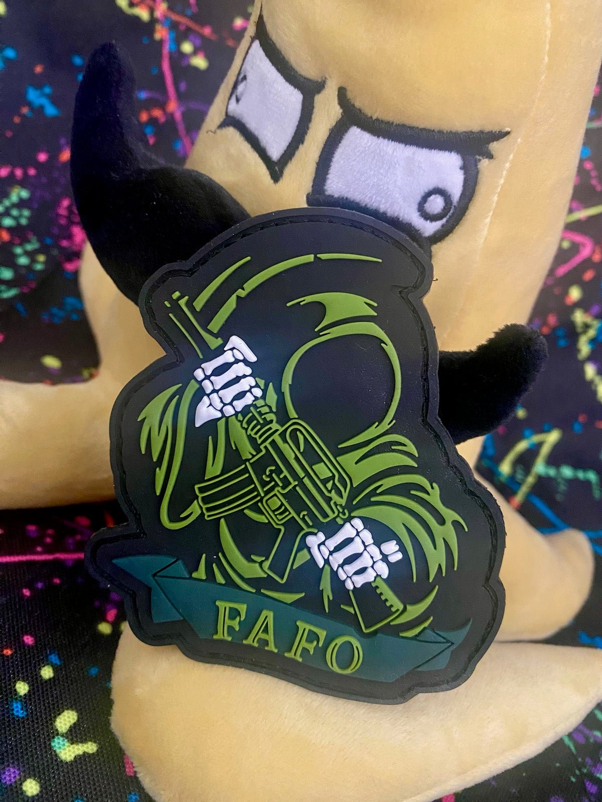 FAFO Reaper Fuck around and Find out - PVC PATCH