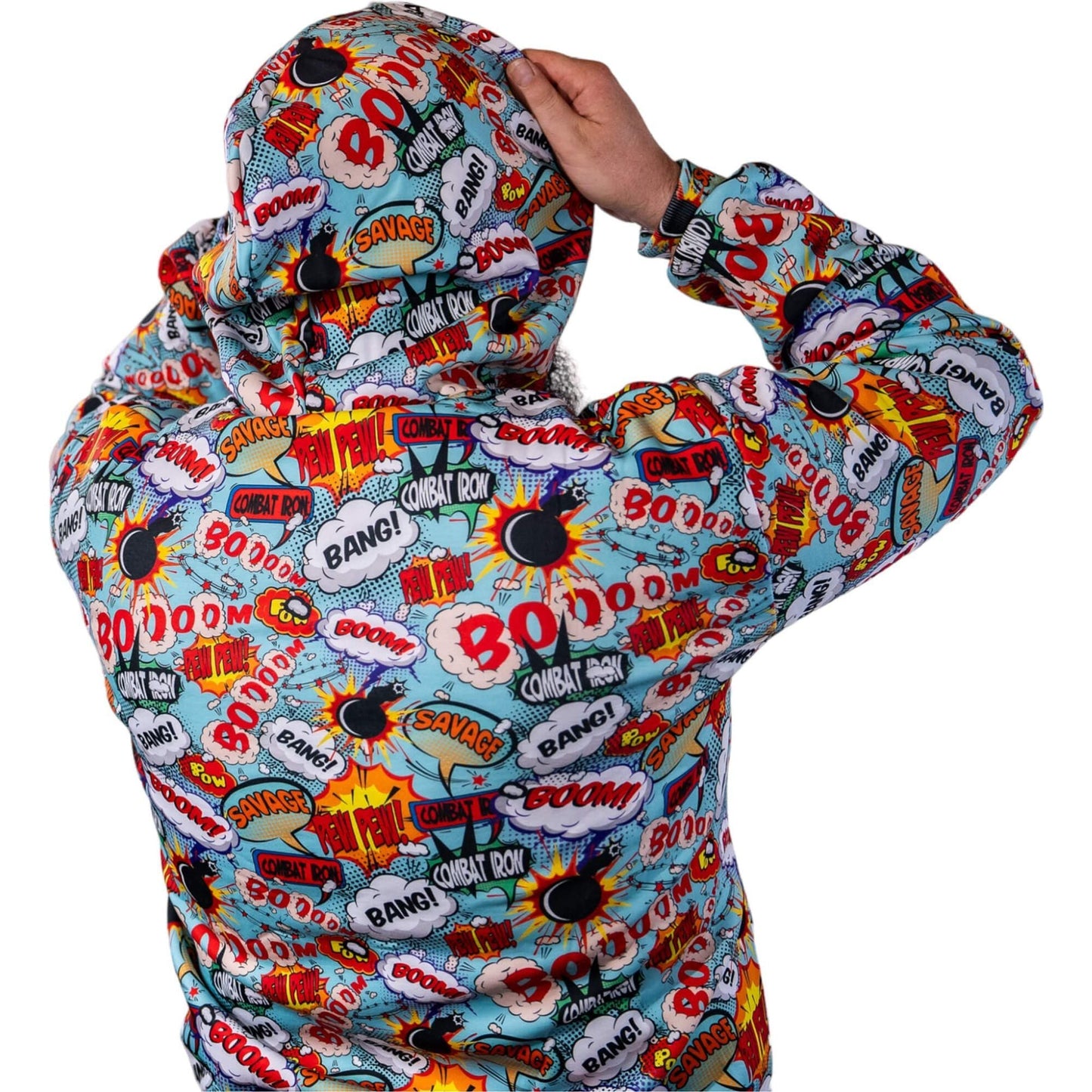 Heavyweight Fleece Lined Hoodie | Comic Book