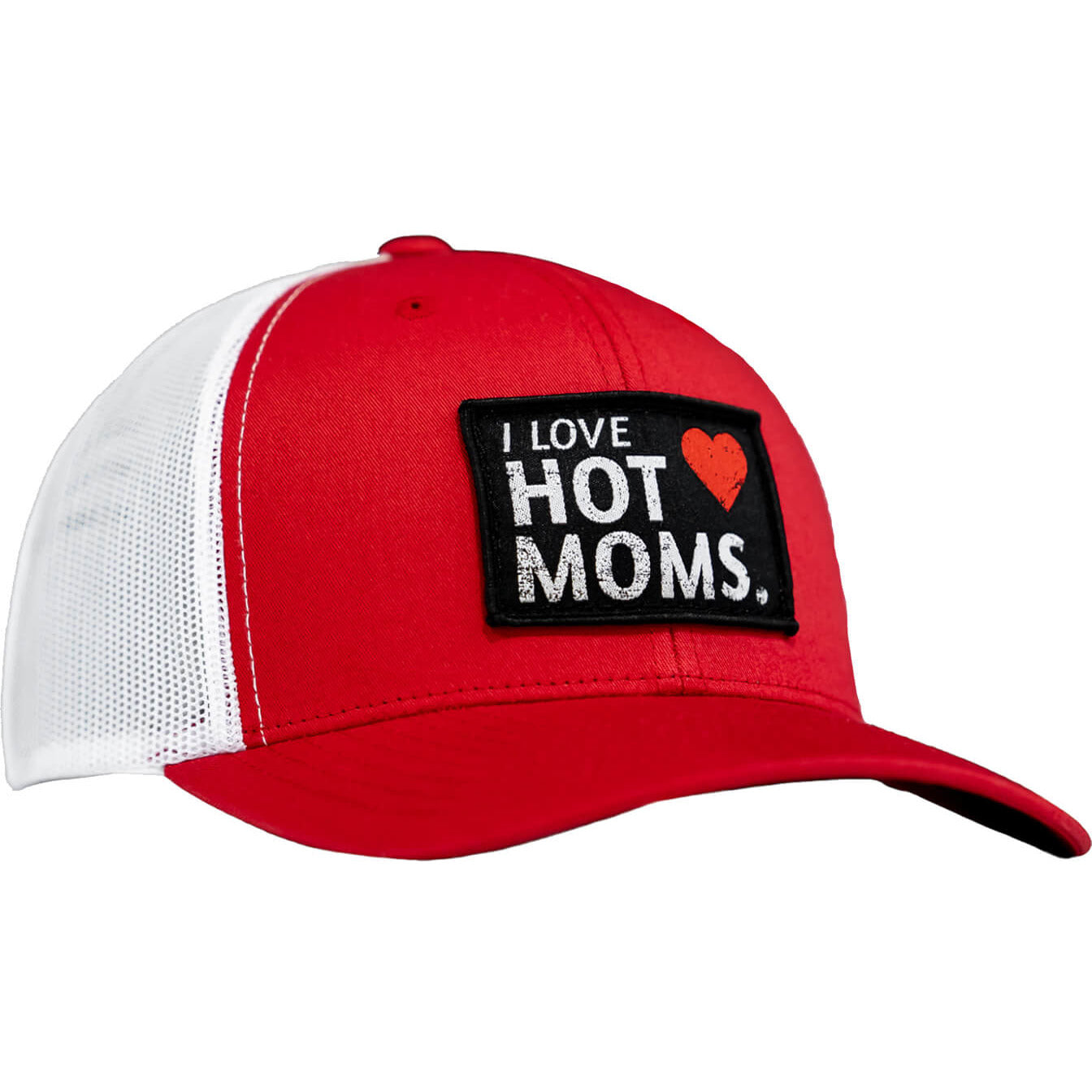 I LOVE HOT MOMS PATCH SNAPBACK