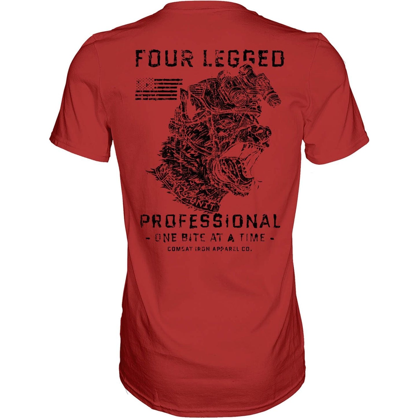 FOUR LEGGED PROFESSIONAL K9 DOG TRAINING MEN’S T-SHIRT