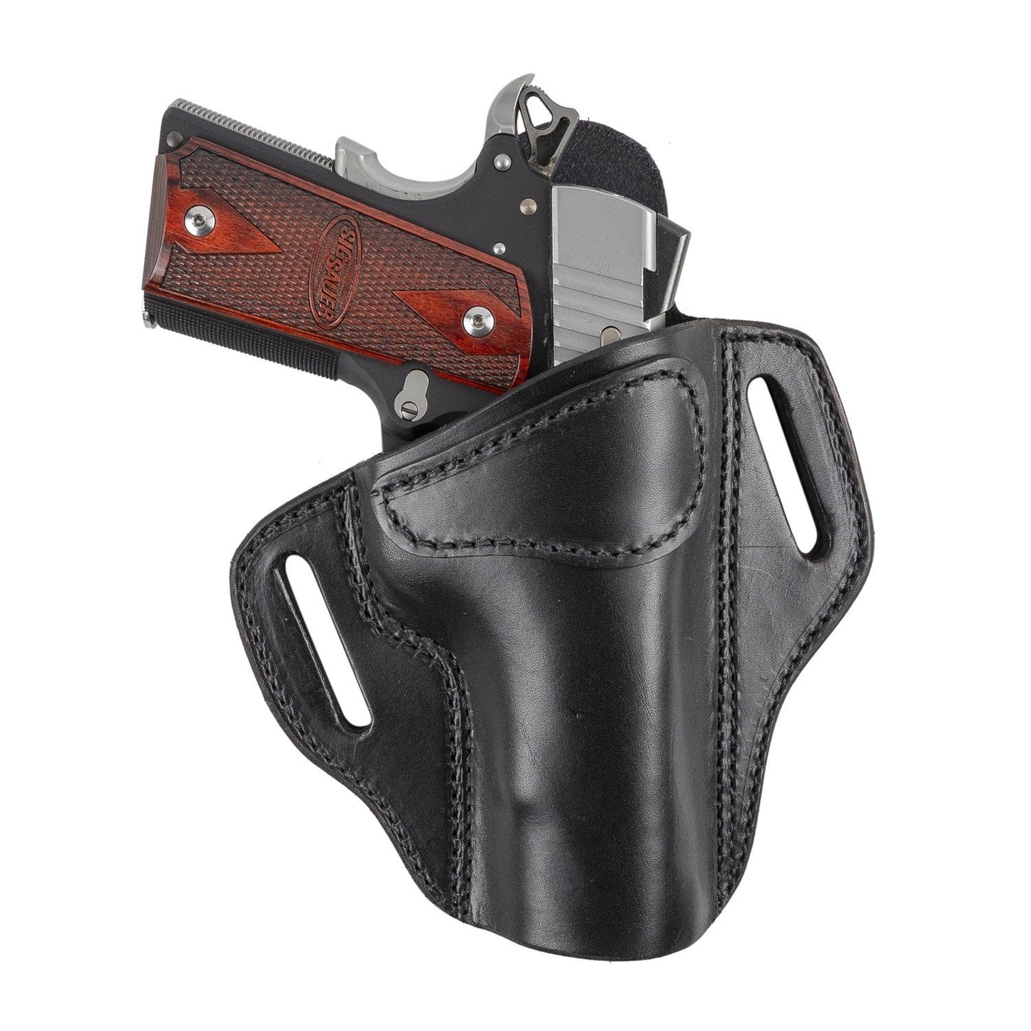 Ultimate Leather Holster 2 Slot OWB | Made in USA | Lifetime Warranty | Fits most 1911 Style Handguns