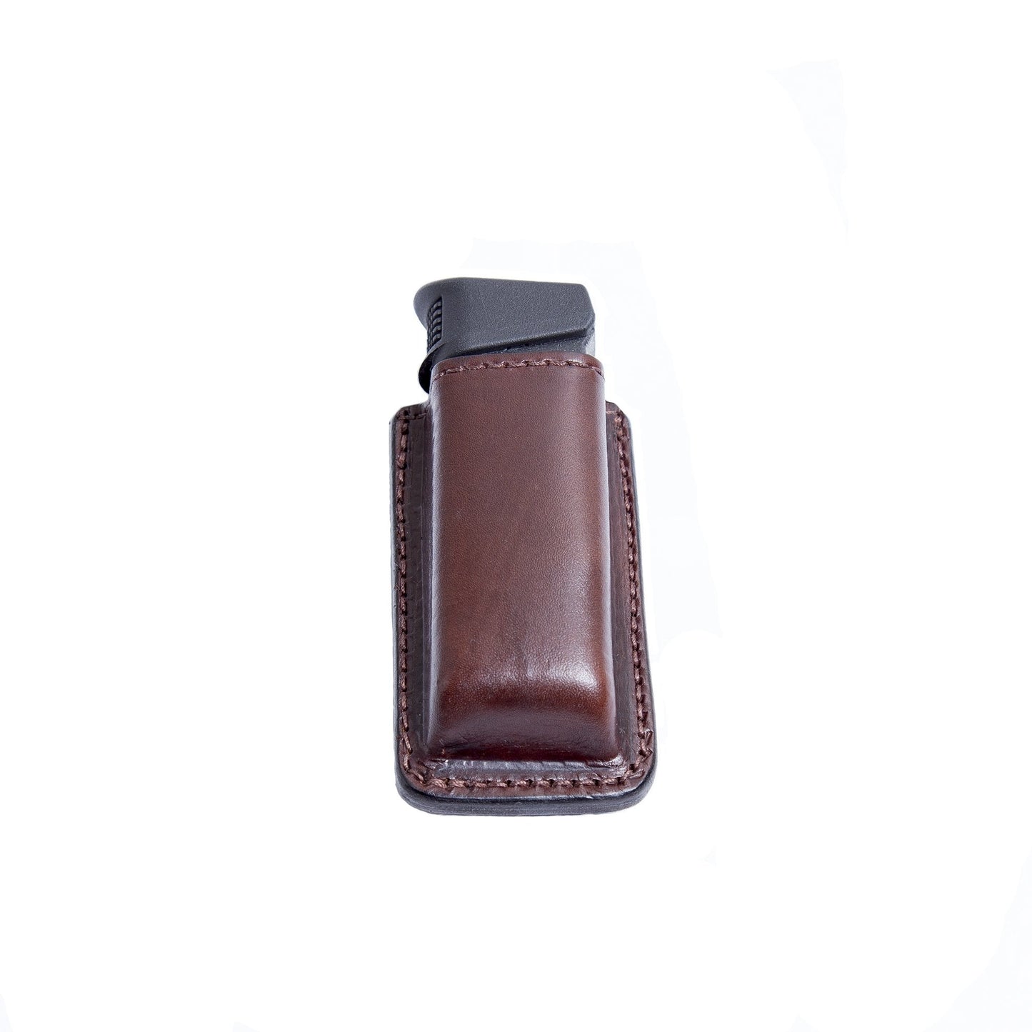 Leather Magazine Holder | Made In USA | Lifetime Warranty | Fits virtually any 9mm, .40, .45 or .380 Pistol Mag | Single or Double Stack | IWB or OWB