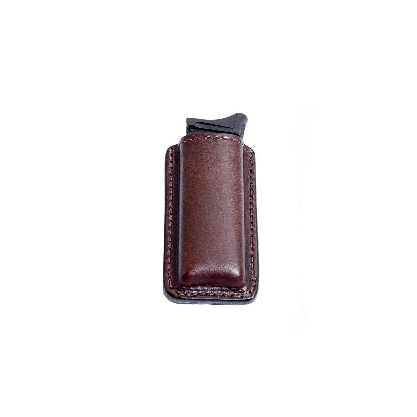 Leather Magazine Holder | Made In USA | Lifetime Warranty | Fits virtually any 9mm, .40, .45 or .380 Pistol Mag | Single or Double Stack | IWB or OWB