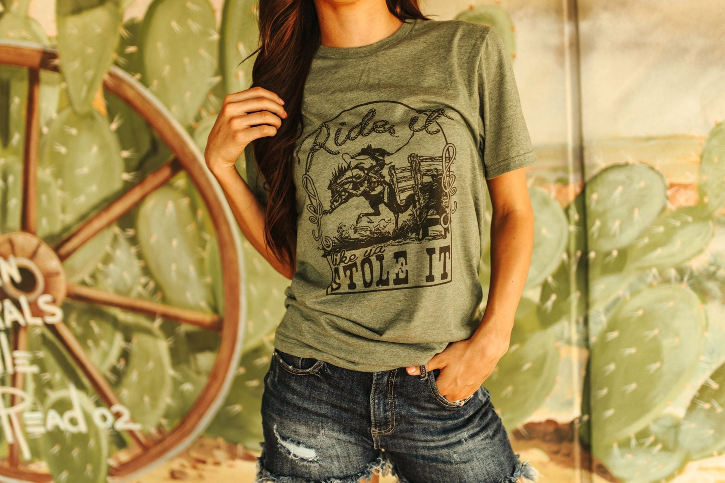 Ride It Like You Stole It Graphic Tee