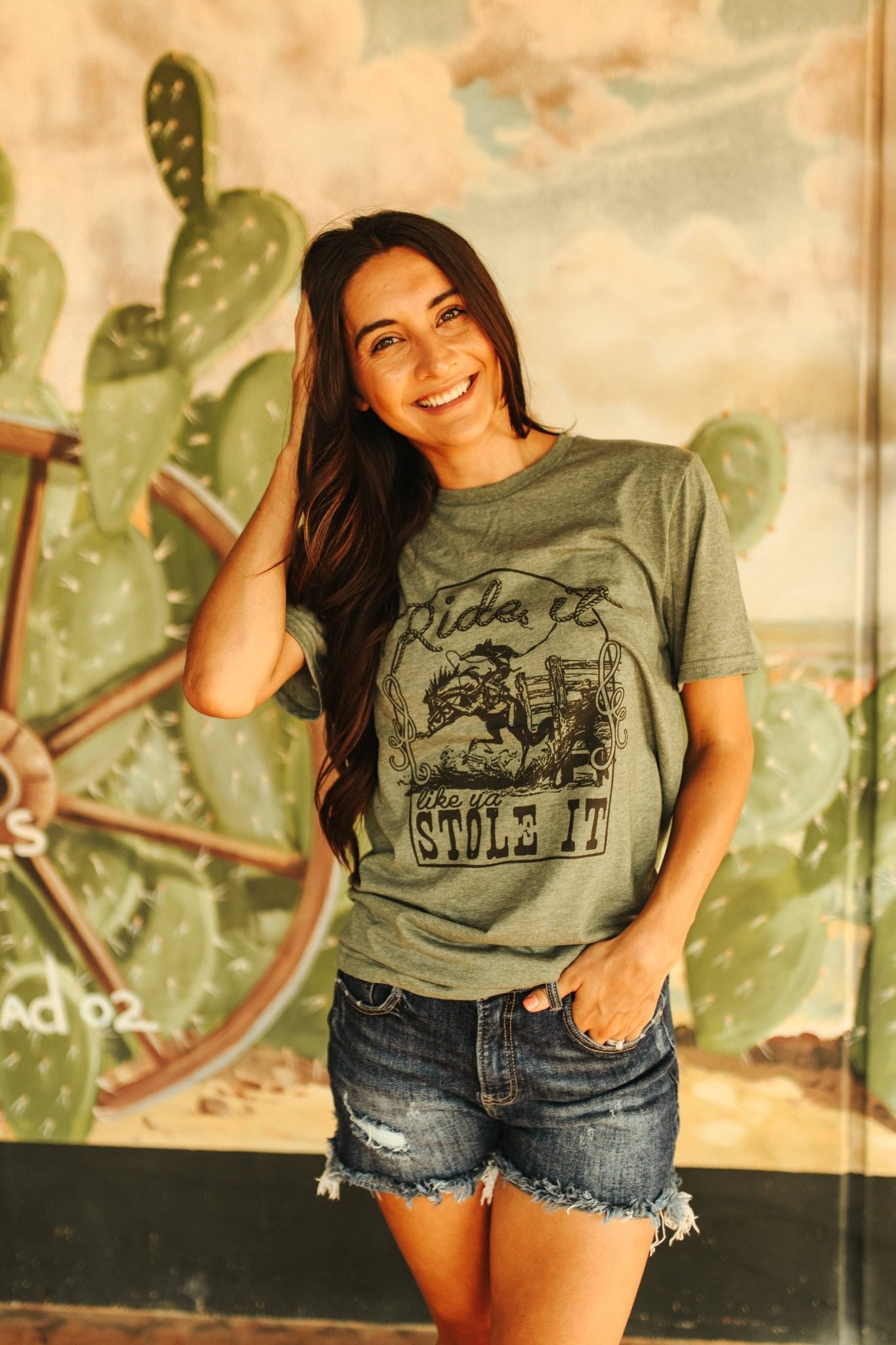 Ride It Like You Stole It Graphic Tee