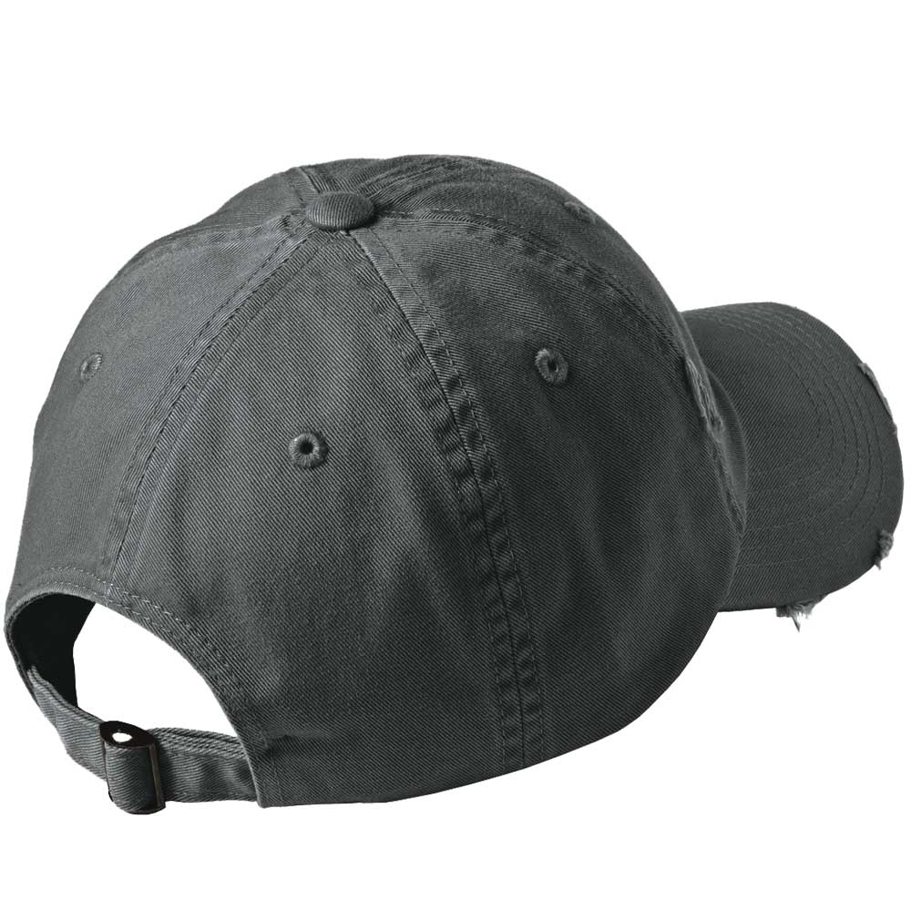 Scuba Diving Hat: Ripped Dive Flag Distressed Cap