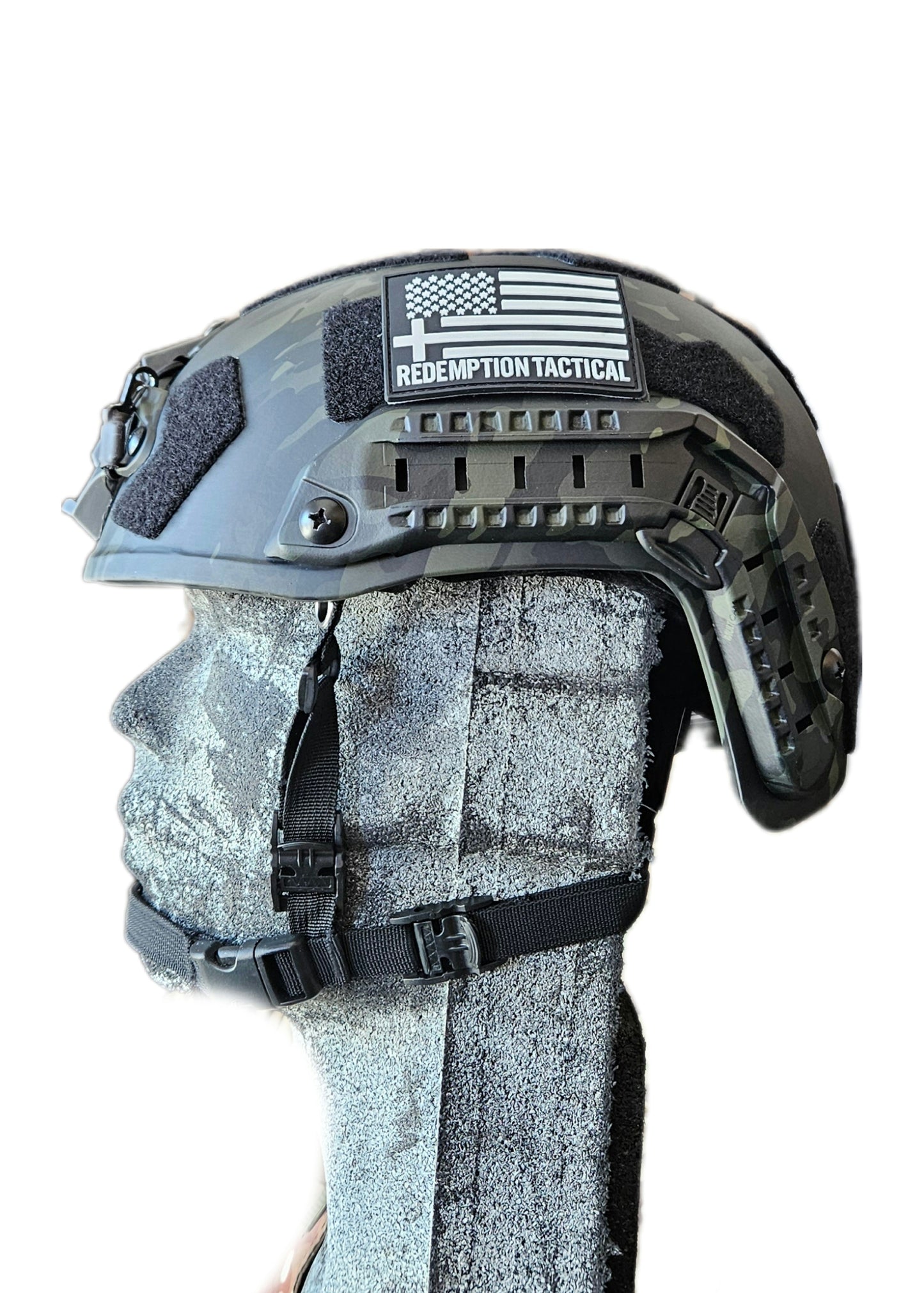 RT2 Ballistic High Cut Helmet: Tested to LEVEL IIIA (Included Arc Rails, Padding, Straps)E617