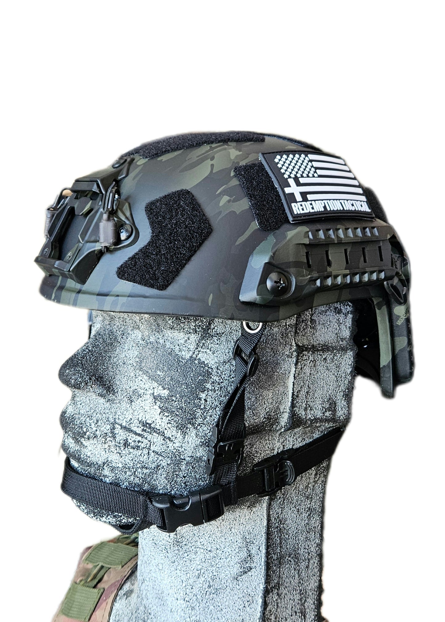 RT2 Ballistic High Cut Helmet: Tested to LEVEL IIIA (Included Arc Rails, Padding, Straps)E617