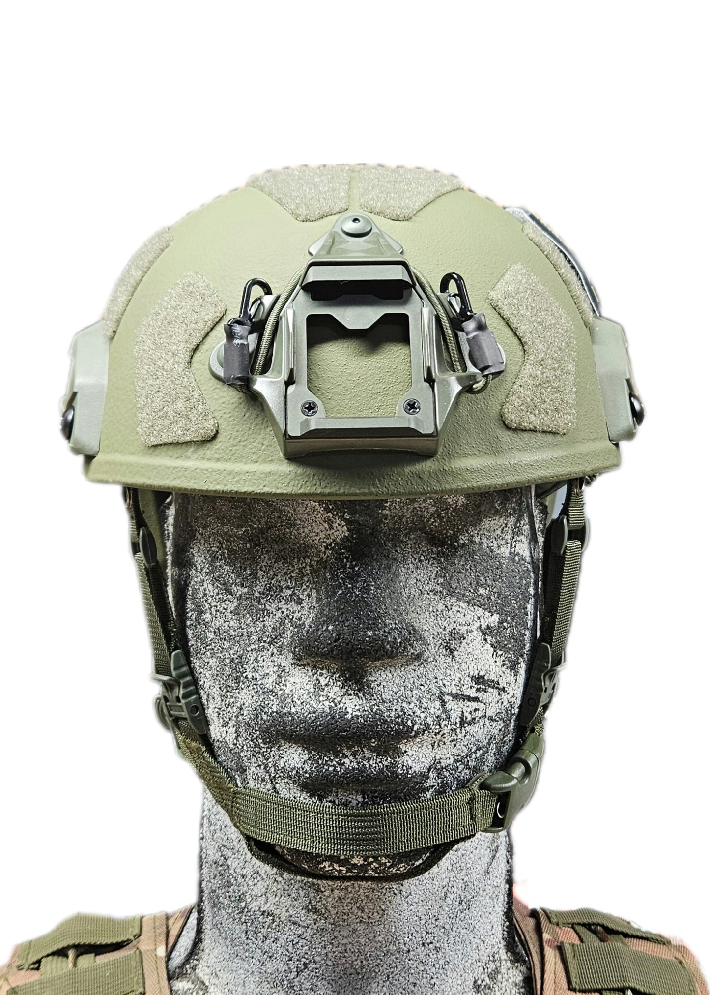 RT2 Ballistic High Cut Helmet: Tested to LEVEL IIIA (Included Arc Rails, Padding, Straps)E617