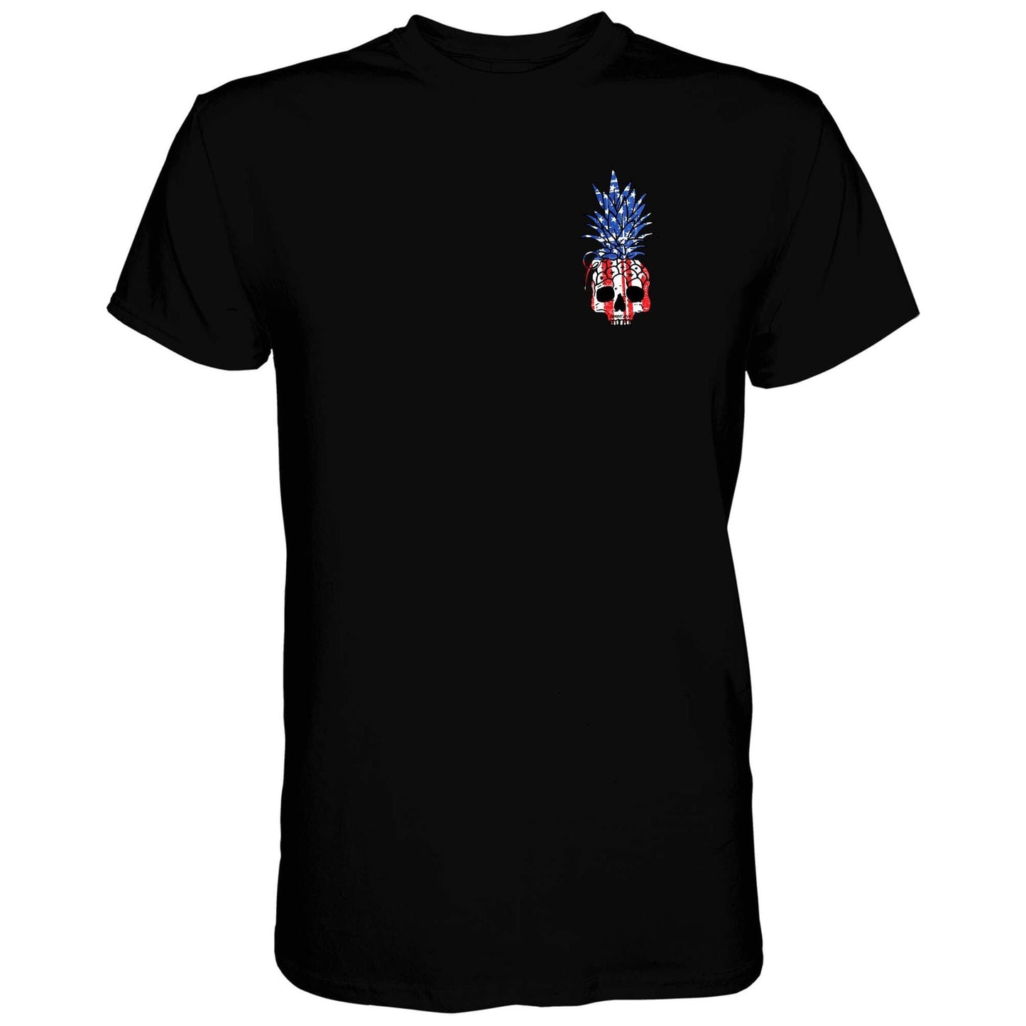 American Flag USA Pineapple Grenade Men's T-Shirt