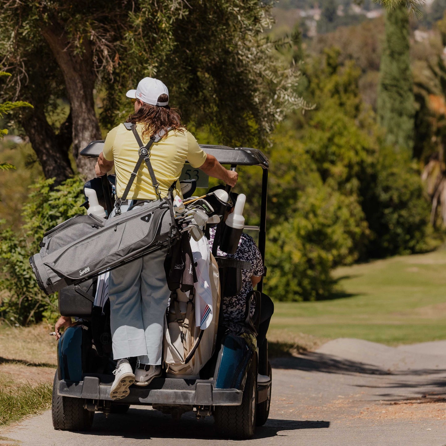 Ryder | Heather Gray Lightweight Stand Bag