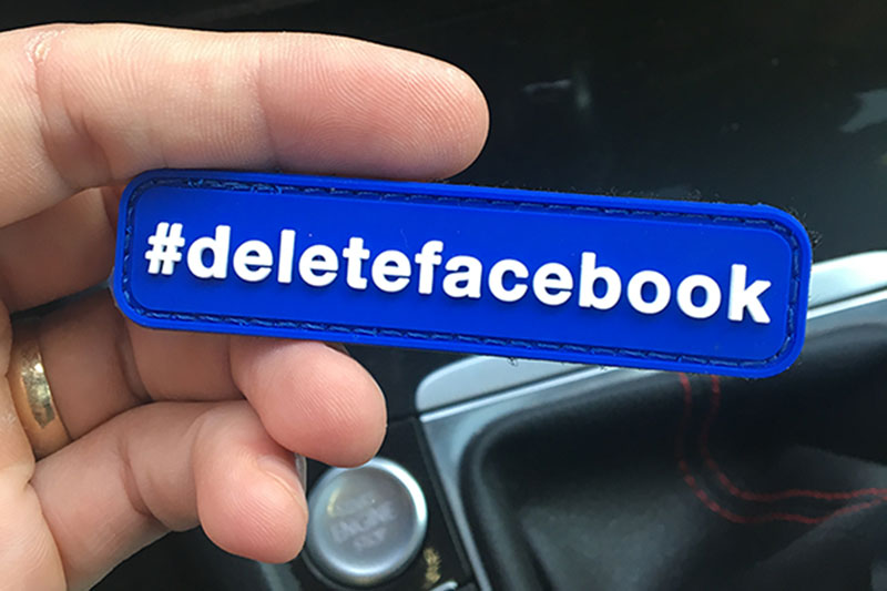 #deletefacebook Morale Patch