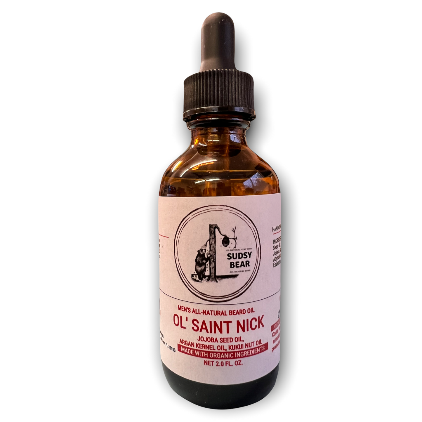 Ol' Saint Nick Organic Beard Oil