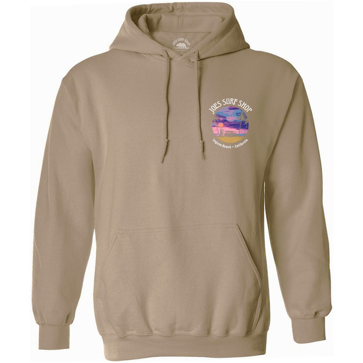 Joe's Surf Shop Wagon Silhouette Pullover Surf Hoodie