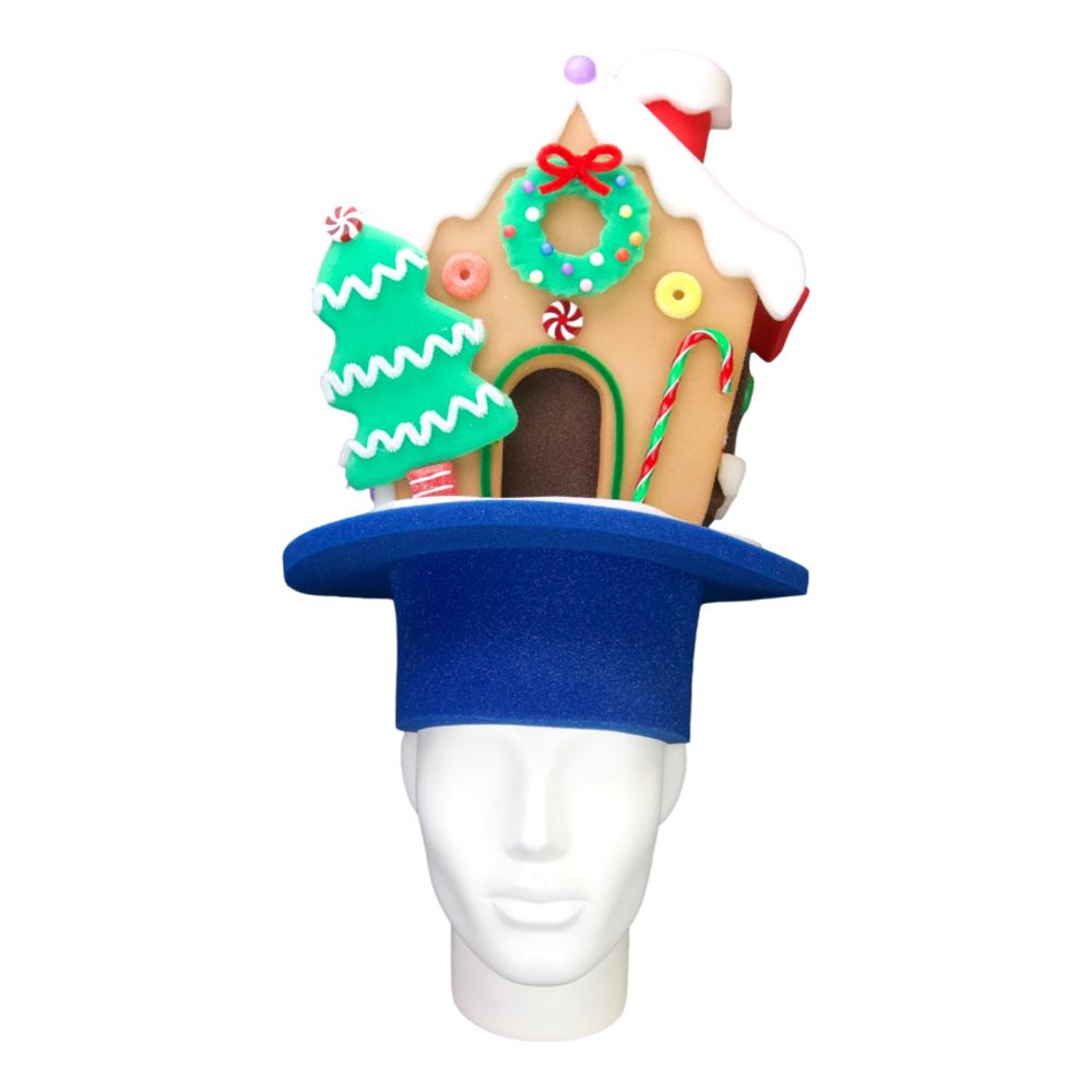 Christmas Gingerbread House Hat