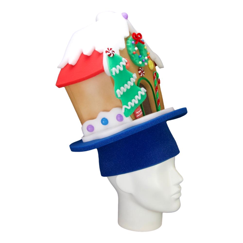 Christmas Gingerbread House Hat