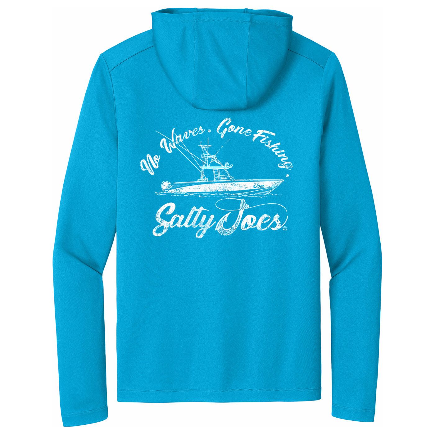 Salty Joe's Fishing Boat Hooded Sun Shirt