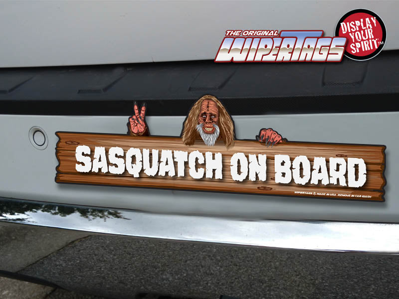 Sasquatch on Board WiperTags