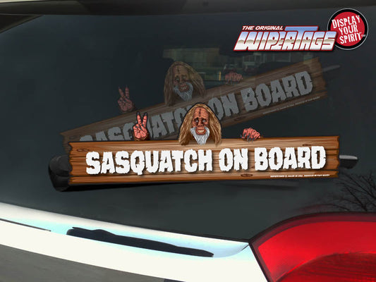 Sasquatch on Board WiperTags